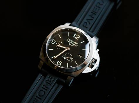 panerai gmt power reserve|panerai luminor watch review.